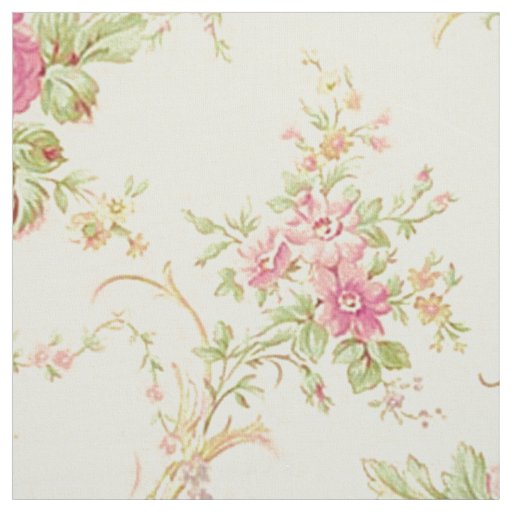 Classic and Vintage Floral Fabric