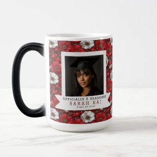 Classic Anemones Print Photo Keepsake Color Morph Mug
