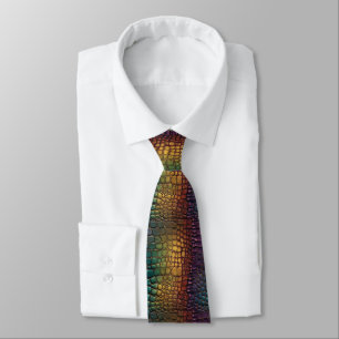 Classic Anniversary Gifts For Dad Animal Print Neck Tie