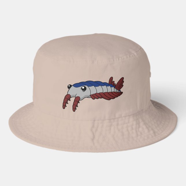 Classic Anomalocaris Prehistoric Animal Bucket Hat (Front)