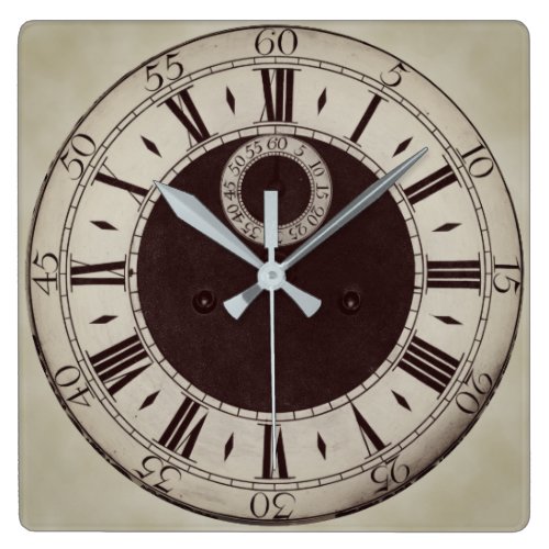 Classic Antique Style Roman Numerals Wall Clock