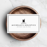 Classic Apothecary Holistic Medicine White Business Card at Zazzle