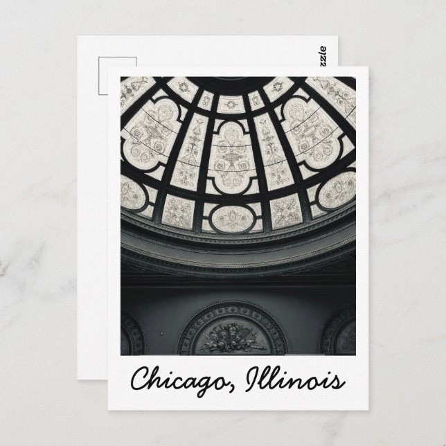 Classic Architecture Chicago Postcard (Front/Back)