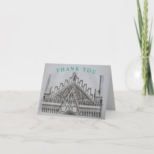 CLASSIC ARCHITECTURE THANK YOU CARDS (Front)