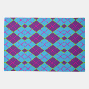 Classic Argyle Pattern Doormat
