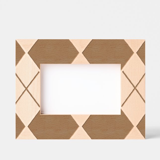 Classic Argyle Pattern Engraved Frames (Front)
