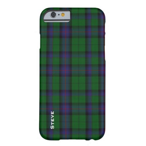 Classic Armstrong Clan Tartan Plaid iPhone 6S Case