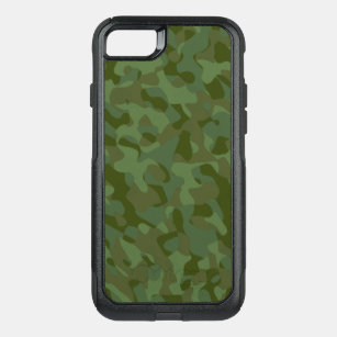 Classic Army Green Camouflage Pattern OtterBox Commuter iPhone SE/8/7 Case