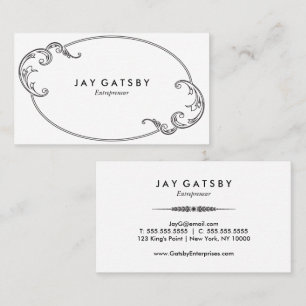 Classic Art Deco/Art Nouveau Business Card