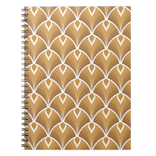 Classic art deco: geometric pattern. notebook (Front)