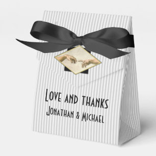 Classic Art Gay Wedding Favor Boxes