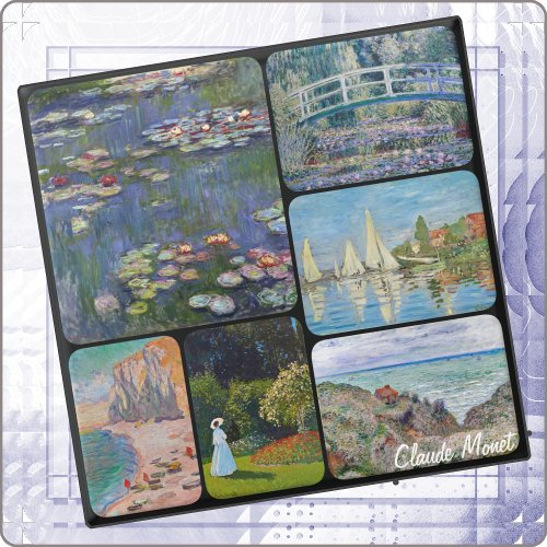 Classic Artist Series _ Claude Monet _  Glass Coaster