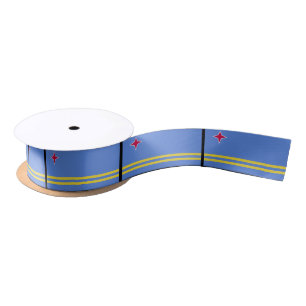 Classic Aruba Flag Satin Ribbon