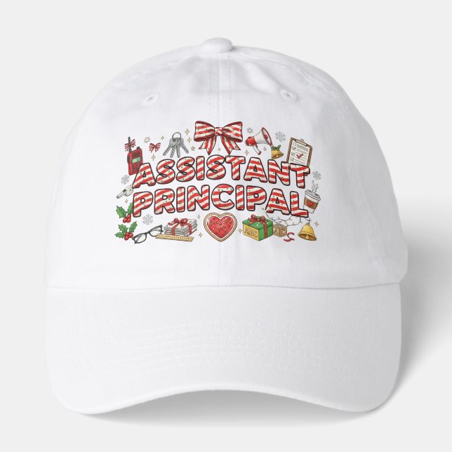 Classic Assistant Principal Holiday Hat (Front)