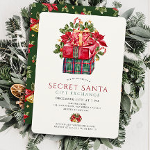 Classic Assorted Presents Christmas Holiday Party