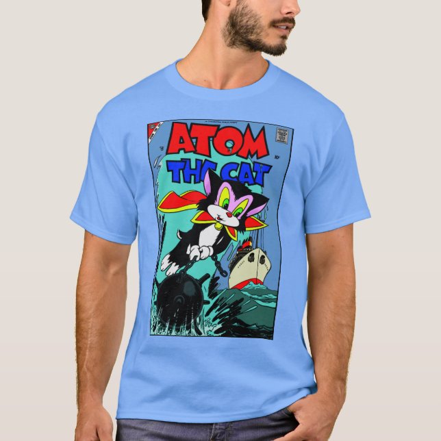 Classic Atom The Cat T-Shirt (Front)