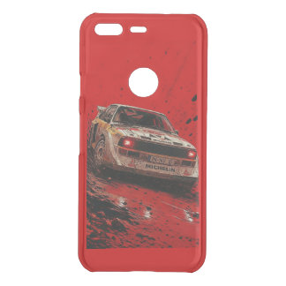 Classic Audi Quattro Group B Rally Car Mud Graphic Uncommon Google Pixel Case