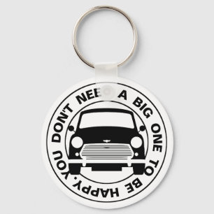Classic Austin Mini car Keychain
