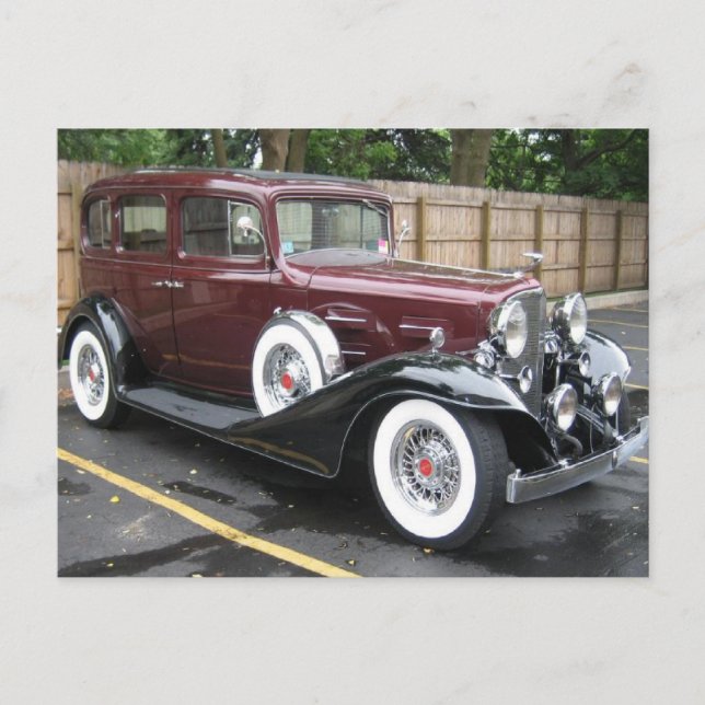 Classic Auto Postcard (Front)