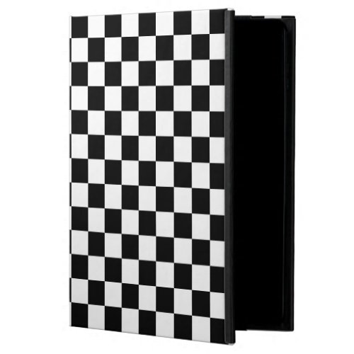Classic Auto Racing Plaid Chequered Checkered Flag Powis iPad Air 2 Case