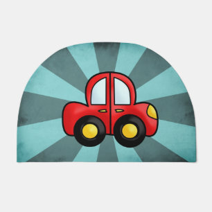Classic Automobile Art Retro Automotive Print Doormat
