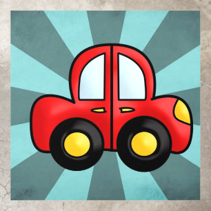 Classic Automobile Art Retro Automotive Print Floor Decals