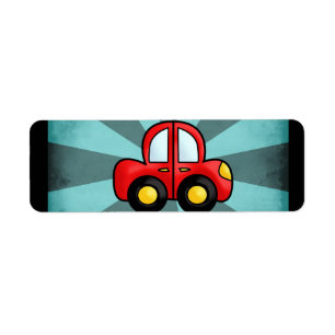 Classic Automobile Art Retro Automotive Print Label