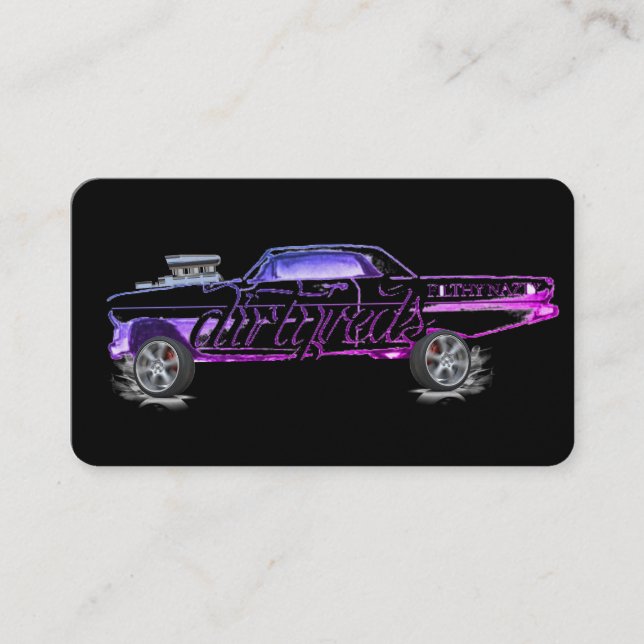 Classic Automotive Business Cards (Front)