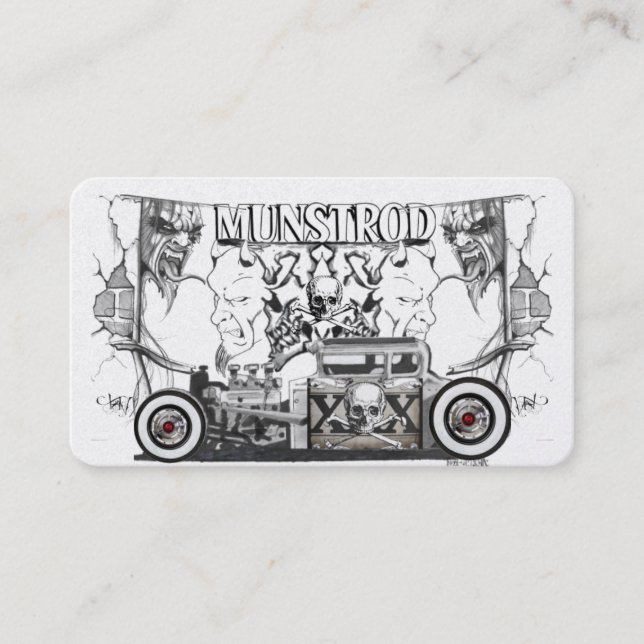 Classic Automotive Business Cards (Front)