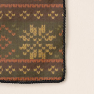 Classic Autumn/fall fair isle/colorwork patterned  Scarf