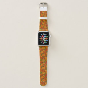 Classic Autumn/fall leaves patterned Apple Watch Band