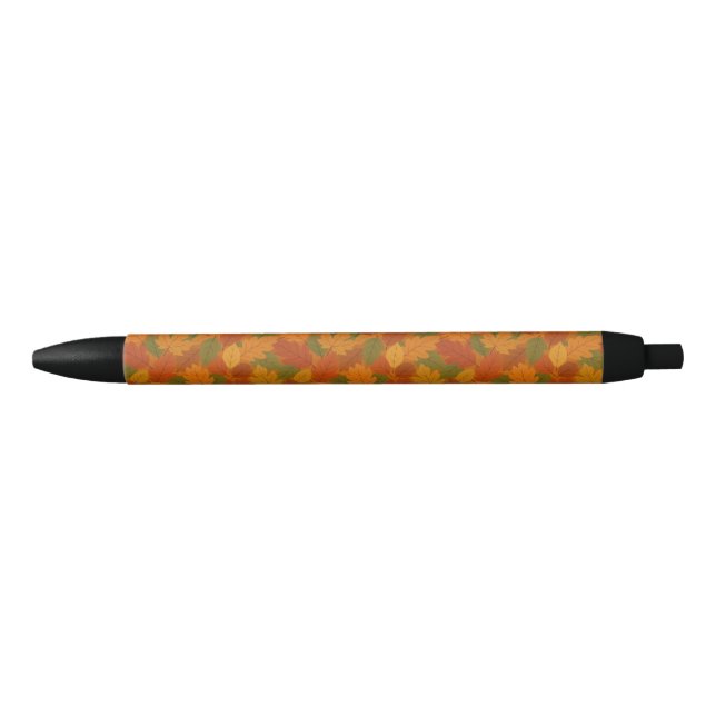 Classic Autumn/fall leaves patterned  Pen (Front)
