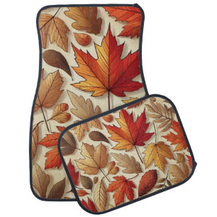 classic Autumn leaves Car Floor Mat