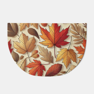 classic Autumn leaves Doormat