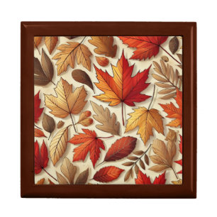 classic Autumn leaves Gift Box