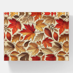 classic Autumn leaves Paperweight