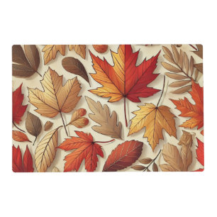 classic Autumn leaves Placemat