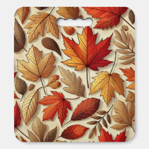 classic Autumn leaves Seat Cushion