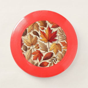 classic Autumn leaves Wham-O Frisbee