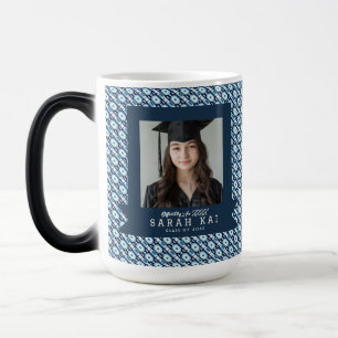 Classic Aztec Pattern Graduation Keepsake Color Morph Mug