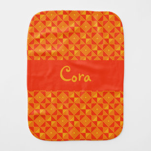 Classic Baby Baby Shower New Baby Announcement Burp Cloth