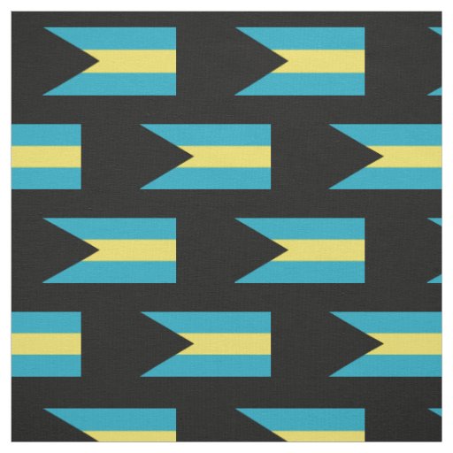 Classic Bahamian Flag Fabric