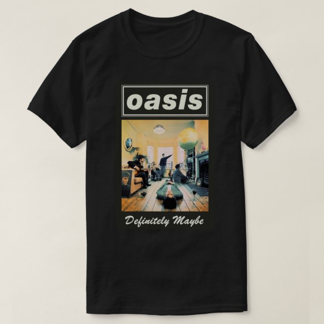 Classic Band Oasi Album Cover Poster1 T-Shirt (Design Front)