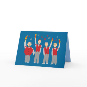 Classic Barbershop Quartet Card