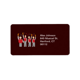 Classic Barbershop Quartet Label