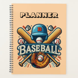 Classic Baseball Essentials / Stylish Retro Legend Planner