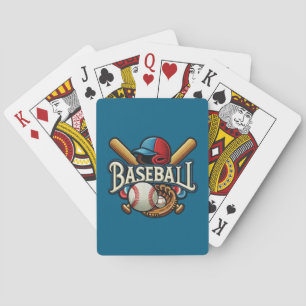 Classic Baseball Essentials / Stylish Retro Legend Poker Cards