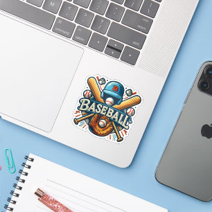 Classic Baseball Essentials / Stylish Retro Legend Sticker