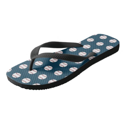 Classic Baseball Flip Flops