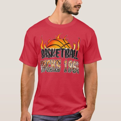Classic Basketball Design Bucks Personalized Proud T_Shirt